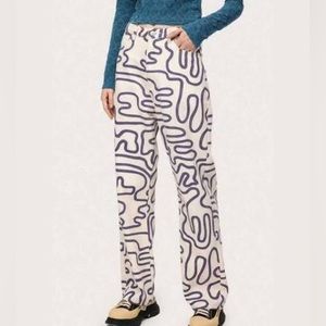 Zara Doodle straight jeans